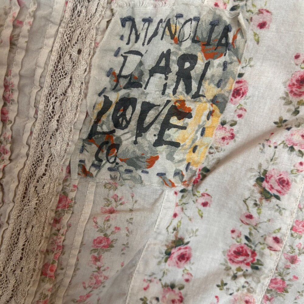 Magnolia Pearl Rsalā Floral Cotton Top Size: O/S - Picture 8 of 16